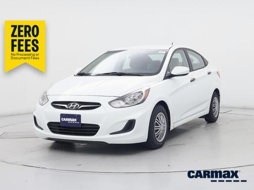 White 2014 Hyundai Accent GLS