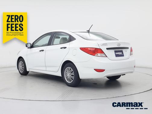 White 2014 Hyundai Accent GLS