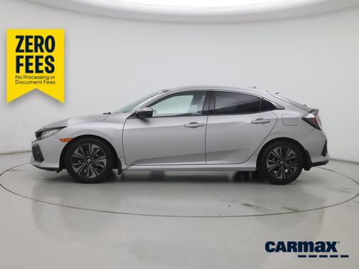 Silver 2018 Honda Civic EX