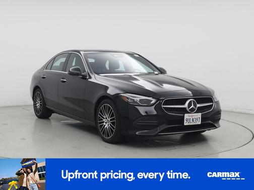 Black 2025 Mercedes-Benz C-Class