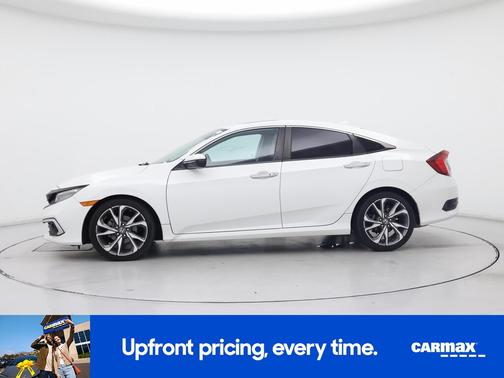 White 2019 Honda Civic Touring
