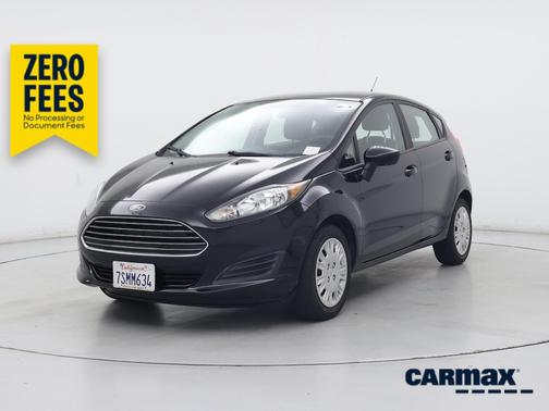 Black 2016 Ford Fiesta S