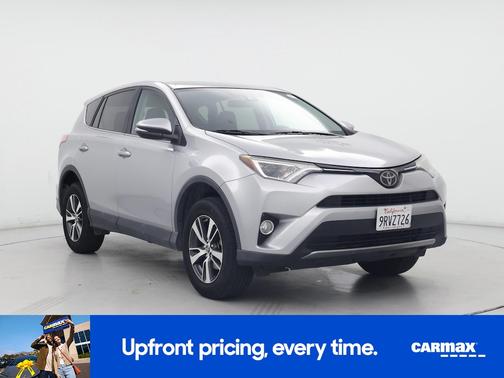 Silver 2018 Toyota RAV4 XLE