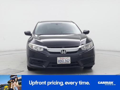 Black 2018 Honda Civic LX