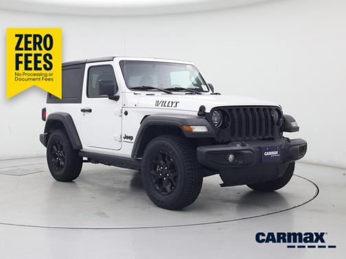White 2023 Jeep Wrangler Willy's