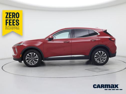 Red 2025 Buick Envision Preferred