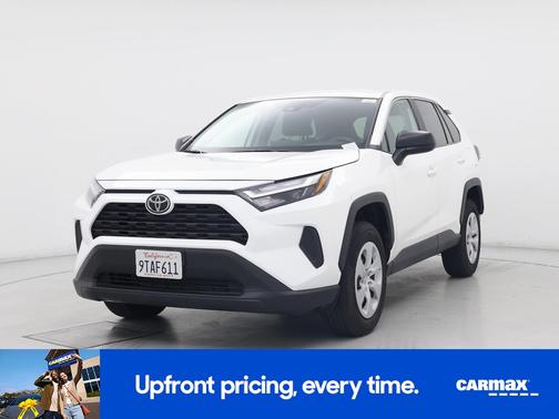 White 2025 Toyota RAV4 LE