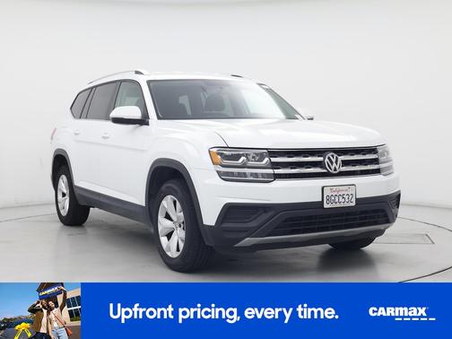 White 2018 Volkswagen Atlas S