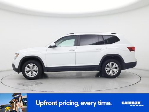 White 2018 Volkswagen Atlas S