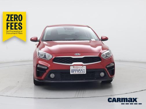 Red 2020 Kia Forte LXS