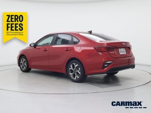 Red 2020 Kia Forte LXS