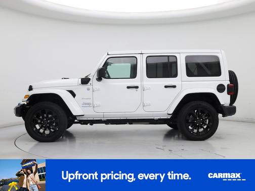 White 2024 Jeep Wrangler 4xe Sahara