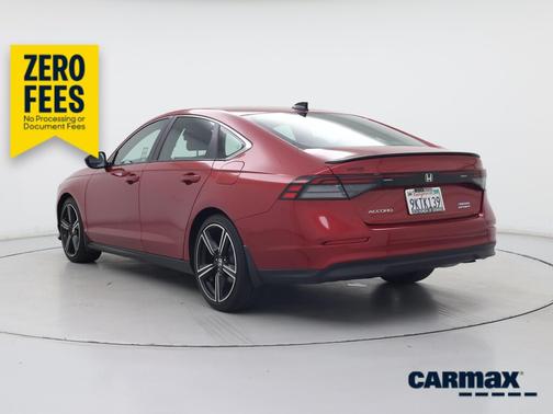 Red 2024 Honda Accord Hybrid Sport