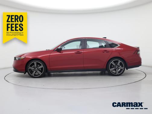 Red 2024 Honda Accord Hybrid Sport