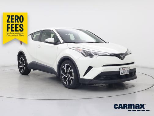 White 2019 Toyota C-HR XLE