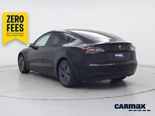 Black 2022 Tesla Model 3