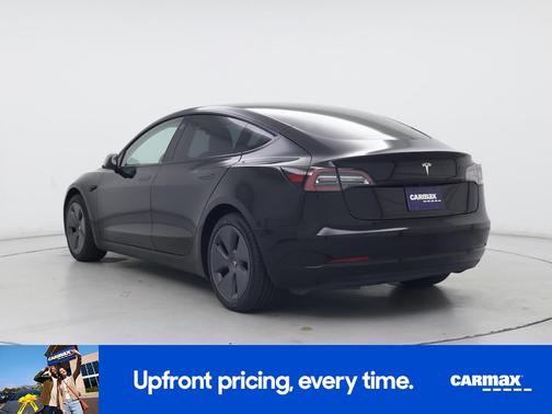 Black 2022 Tesla Model 3