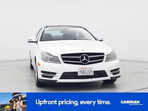 White 2015 Mercedes-Benz C-Class