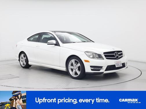 White 2015 Mercedes-Benz C-Class
