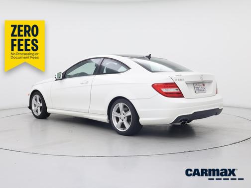 White 2015 Mercedes-Benz C-Class