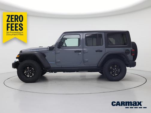 Gray 2024 Jeep Wrangler Willy's