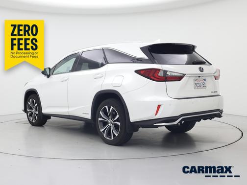 White 2022 Lexus RX 450h L