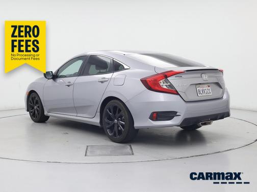 Silver 2019 Honda Civic Sport