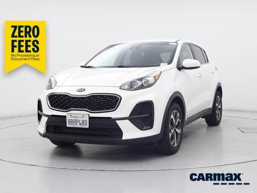 White 2020 Kia Sportage LX