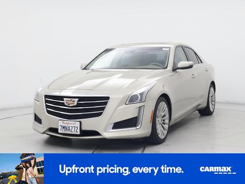 Tan 2015 Cadillac CTS Luxury