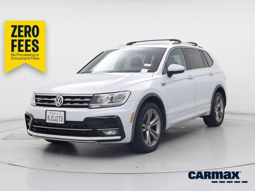 White 2019 Volkswagen Tiguan SEL R-Line