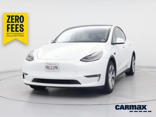 White 2022 Tesla Model Y Long Range