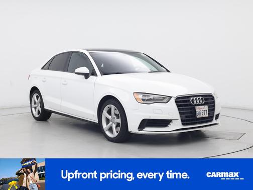 White 2016 Audi A3 Premium