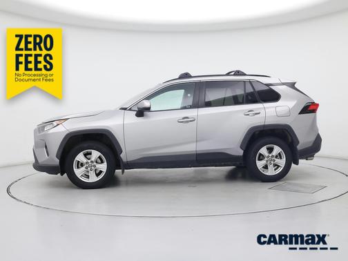 Silver 2021 Toyota RAV4 XLE