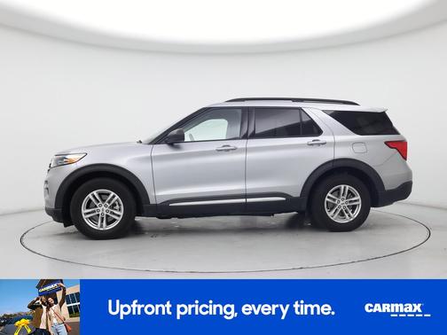 Silver 2023 Ford Explorer XLT