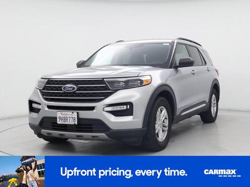 Silver 2023 Ford Explorer XLT