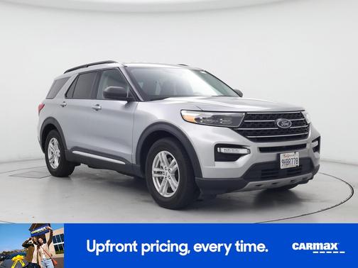 Silver 2023 Ford Explorer XLT