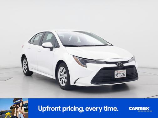 White 2025 Toyota Corolla LE