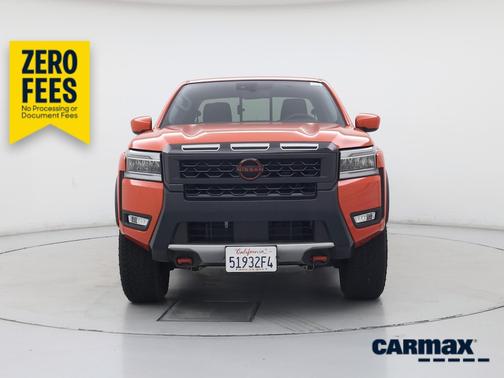 Orange 2025 Nissan Frontier PRO-4X