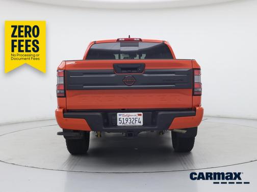 Orange 2025 Nissan Frontier PRO-4X