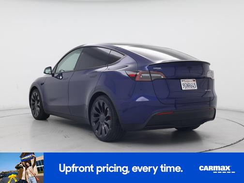Blue 2023 Tesla Model Y Performance