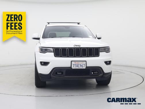 White 2016 Jeep Grand Cherokee 75TH Anniversary Edition