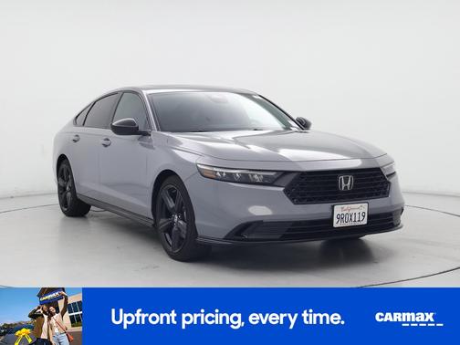 Gray 2025 Honda Accord Hybrid Sport-L