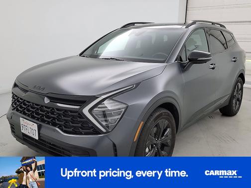 Gray 2025 Kia Sportage Plug-In Hybrid X-Line Prestige