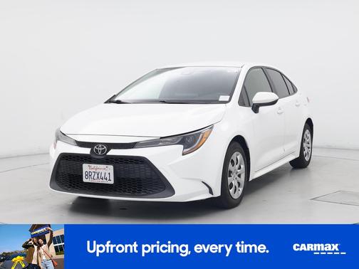 White 2021 Toyota Corolla LE