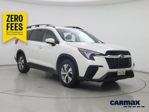 White 2024 Subaru Ascent Premium