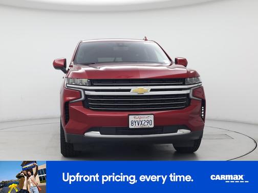 Red 2021 Chevrolet Tahoe LT