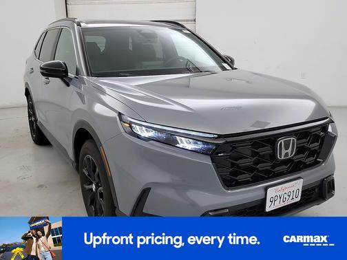 Gray 2025 Honda CR-V Hybrid Sport-L
