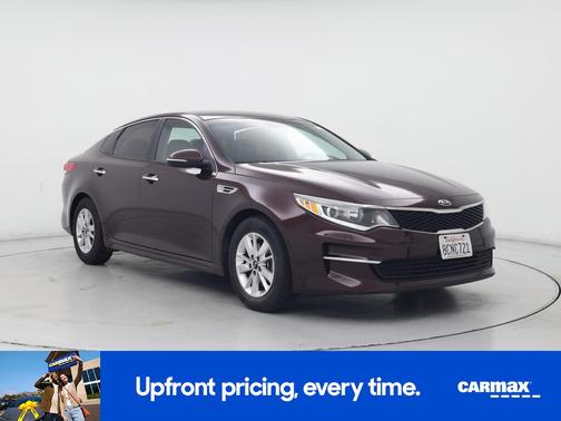 Burgundy 2018 Kia Optima LX