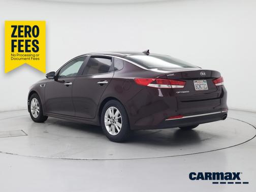 Burgundy 2018 Kia Optima LX