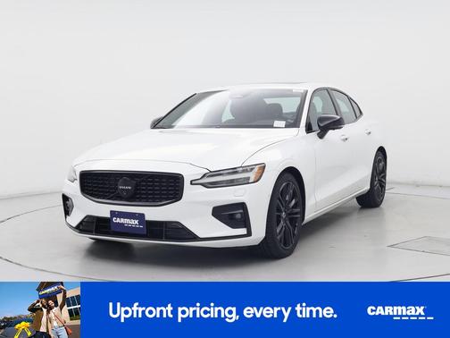 White 2024 Volvo S60 B5 Plus Black Edition